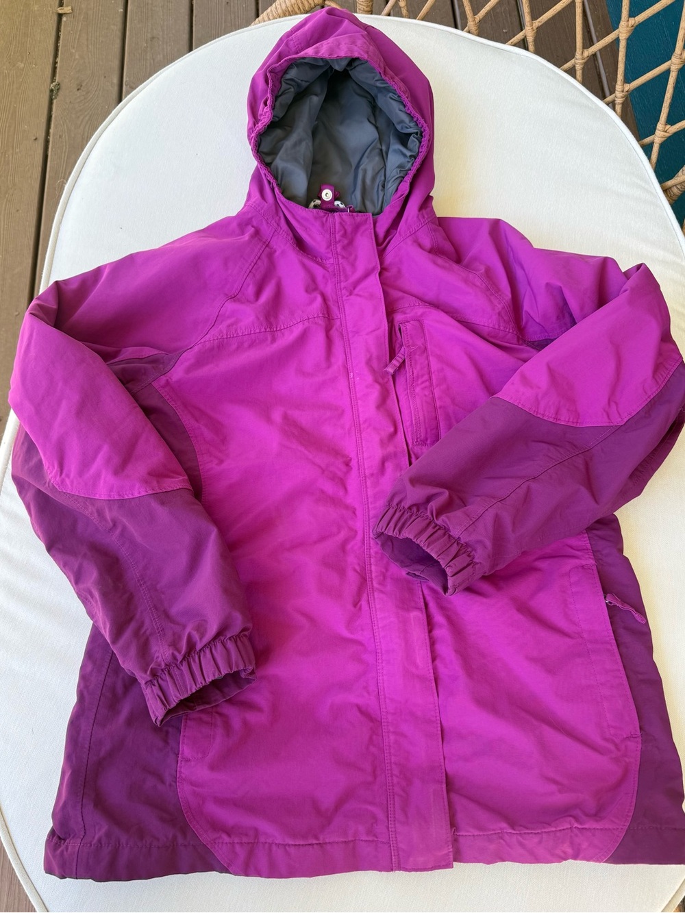 Lands' End Kids Squall Jacket Waterproof Winter Snow Coat